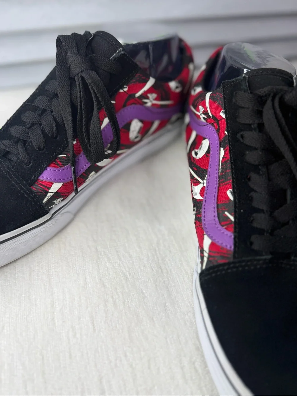 Nightmare Before Christmas x Vans High-Top Sneakers Black,Green,Purple M9.5/W11